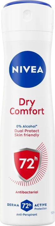 NIVEA Deodorant Spray Dry Comfort 150ml (Spray, 150 ml)