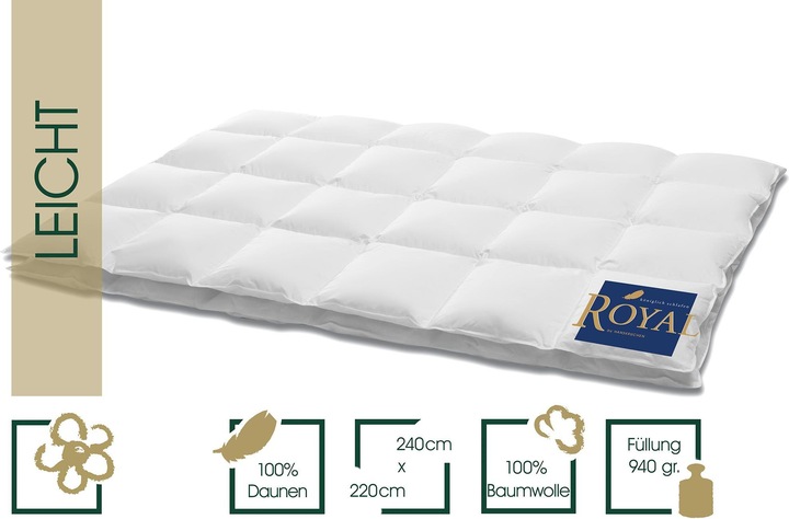 Produktbild Hanskruchen Royal (940 g, 240 x 220 cm)
