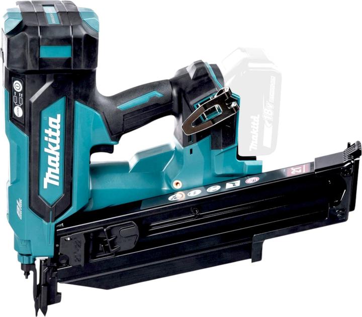 Actual product image Makita DBN 901 RMK cordless nailer 18 V 50 - 90 mm brushless + 2x 4.0 Ah battery + charger + case
