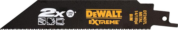 Image du produit DeWalt Jeu lames, scie sabre, 12 unités