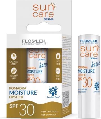Actual product image Floslek Sun Care Derma Protective Lipstick Spf30 4G
