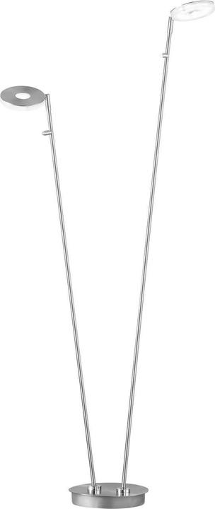 Image du produit Fischer & Honsel Honsel Dent LED Lampadaire double 14,6W Tunable white contrôlable dimmable nickel 40394