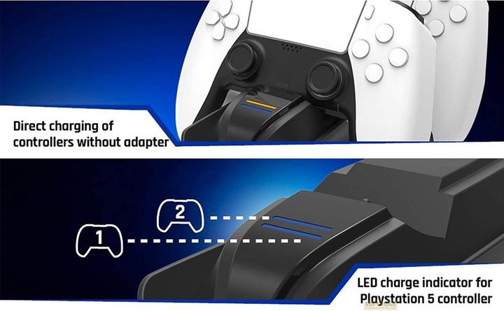 Image du produit Snakebyte Double charge 5 (PS5)