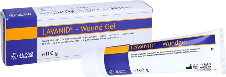 Actual product image Lavanid wound gel, 100 g GEL (Gel)