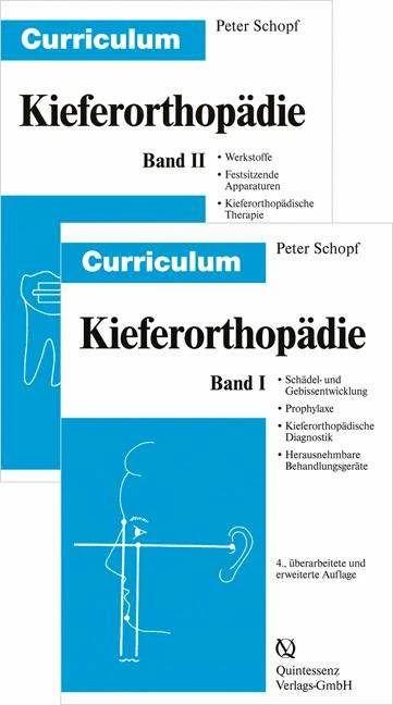 Produktbild Curriculum Kieferorthopädie 1+2 (Deutsch, Peter Schopf, 2008)
