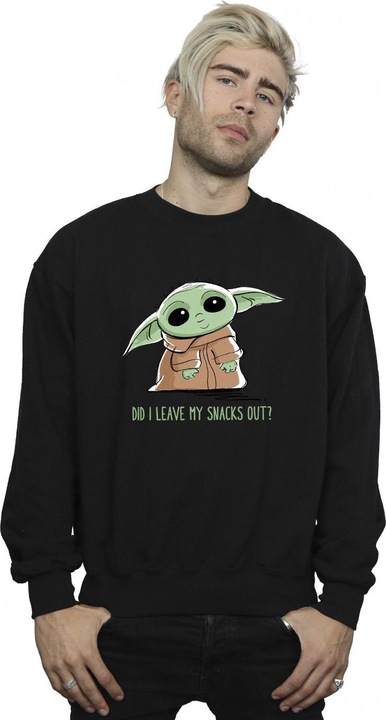 Image du produit Star Wars - Sweat THE MANDALORIAN GROGU SNACKS MEME - Homme (M)