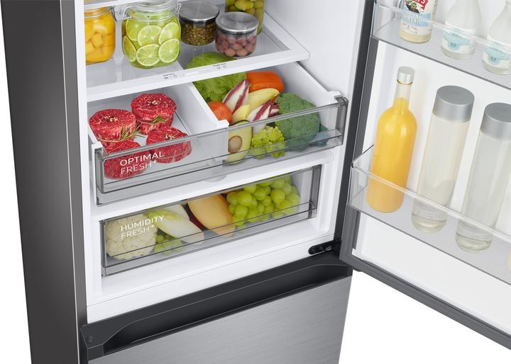 Image du produit Samsung RB38C7B5BS9/EF - Koel-vriescombinatie - Zilver - Met Wi-Fi (390 l)
