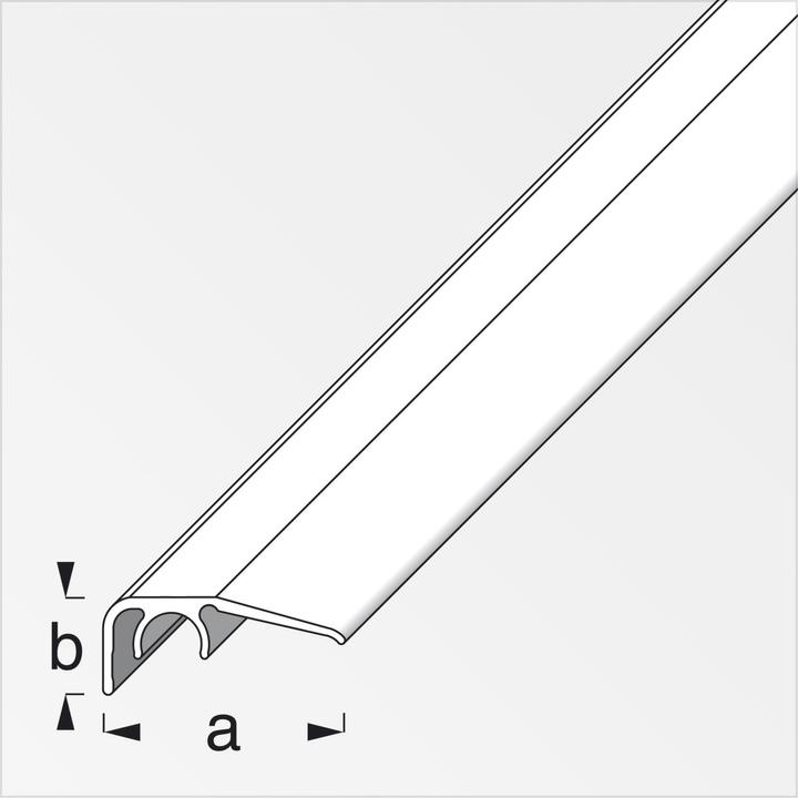 Image du produit Alfer Profilé de finition en aluminium 1 m