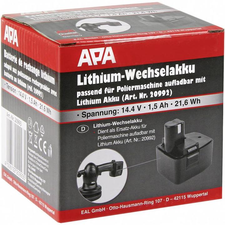 Produktbild APA Werkzeug Akku Lithium Batteriepack (14.4 V)