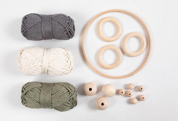 Actual product image Creativ Company Learning set Macramé