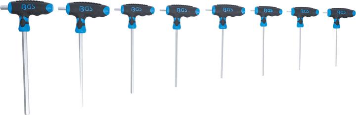Actual product image BGS L-Type Wrench Set internal Hexagon 2 - 10 mm 8 pcs.