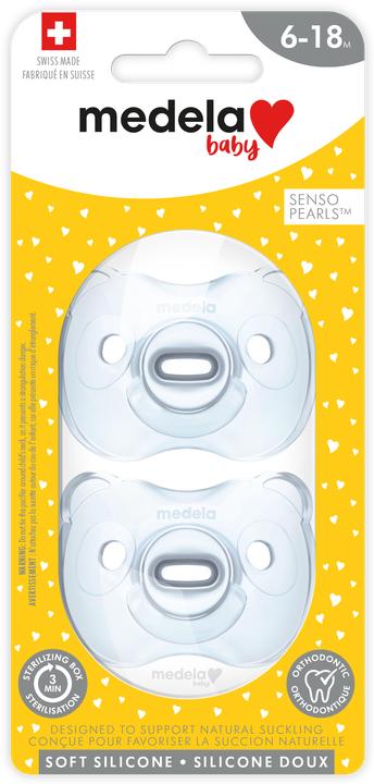 Image du produit Medela Baby Nuggi Soft Silicone 6-18 Duo assortiert (2 x, 6 - 18 M.)