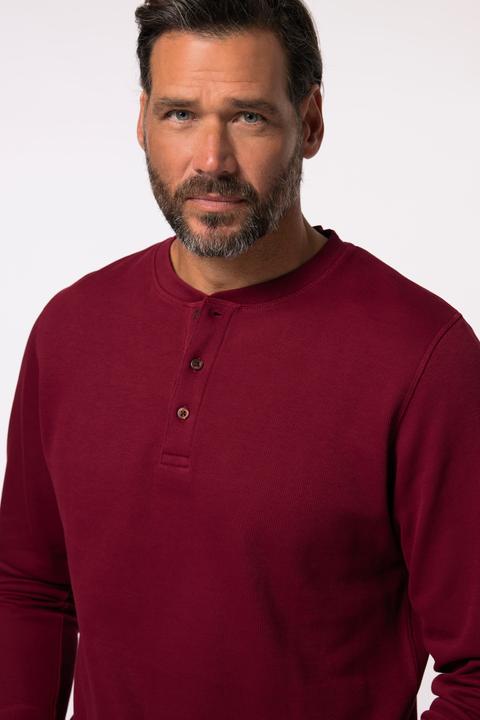 Produktbild JP1880 JP 1880 Henley, Langarm, Piqué (6XL)