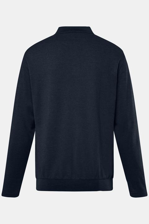 Produktbild Men+ Poloshirt, Bauchfit, Basic, Piqué, Langarm (XXL)