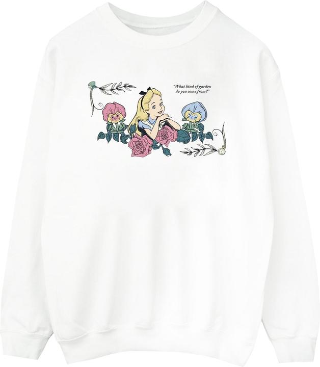 Image du produit Disney - Sweat ALICE IN WONDERLAND WHAT KIND OF GARDEN - Homme (XXL)