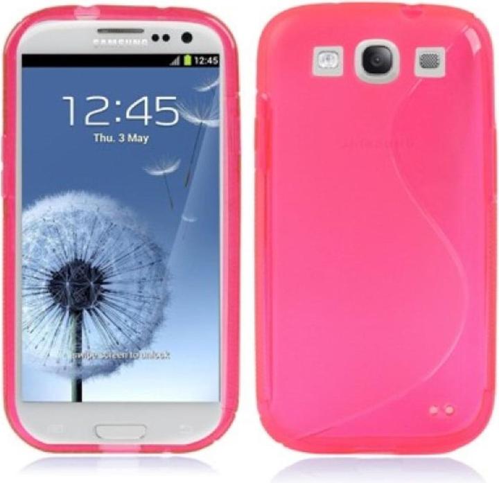 Produktbild König Design Handyhülle TPU Hülle für Handy Samsung Galaxy S3 i9300 / i9305 / S3 NEO i9301 Pink (Samsung Galaxy S3, Samsung Galaxy S3 Neo)