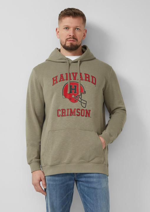 Produktbild s.Oliver Kapuzen-Sweatshirt im Modern Fit mit College-Artwork (3XL)