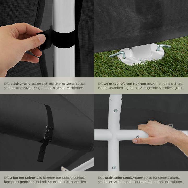 Produktbild tectake Garten (600 cm, 400 cm)