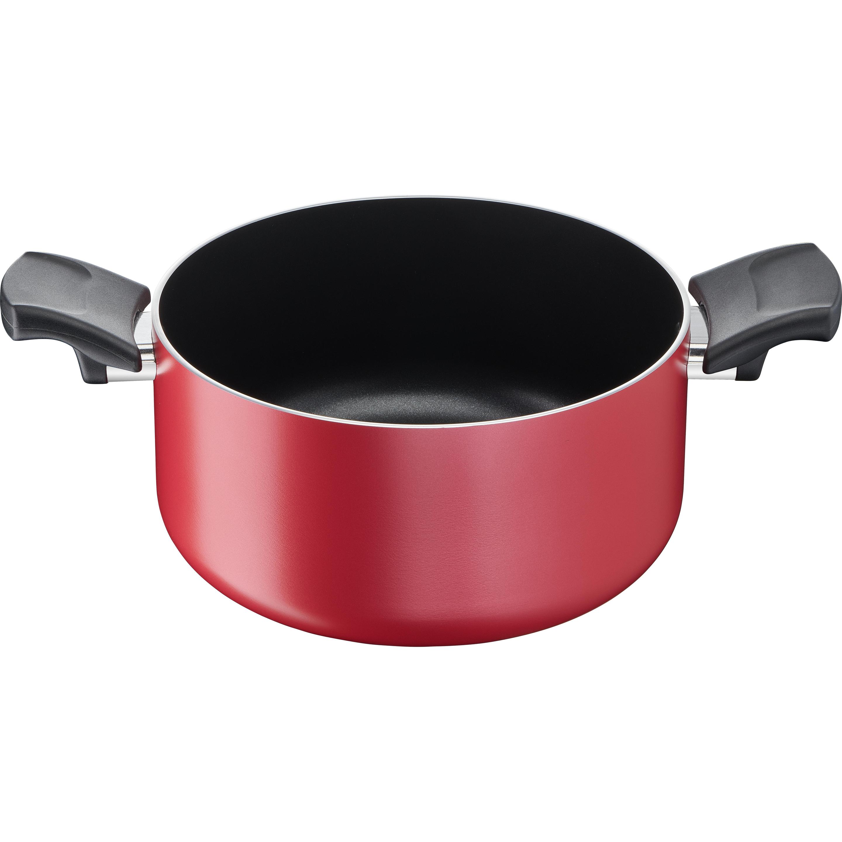 Lagostina Rosso Casseruola 24Cm Fonda -Cucina, Padella + Pentola,
