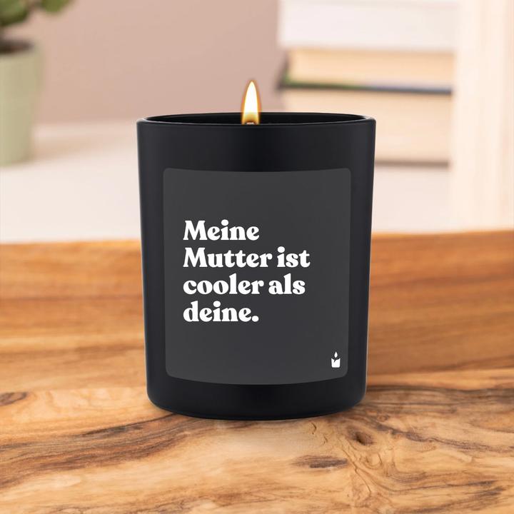 Productafbeelding Chatty Candles Duftkerze Woody Meine Mutter ist cooler als deine.