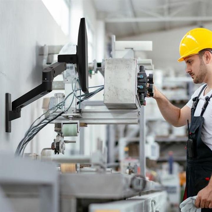 Immagine prodotto Ergotron Lx Pro Arm Single Display Wall Mount black (Muro, 34", 10 kg)