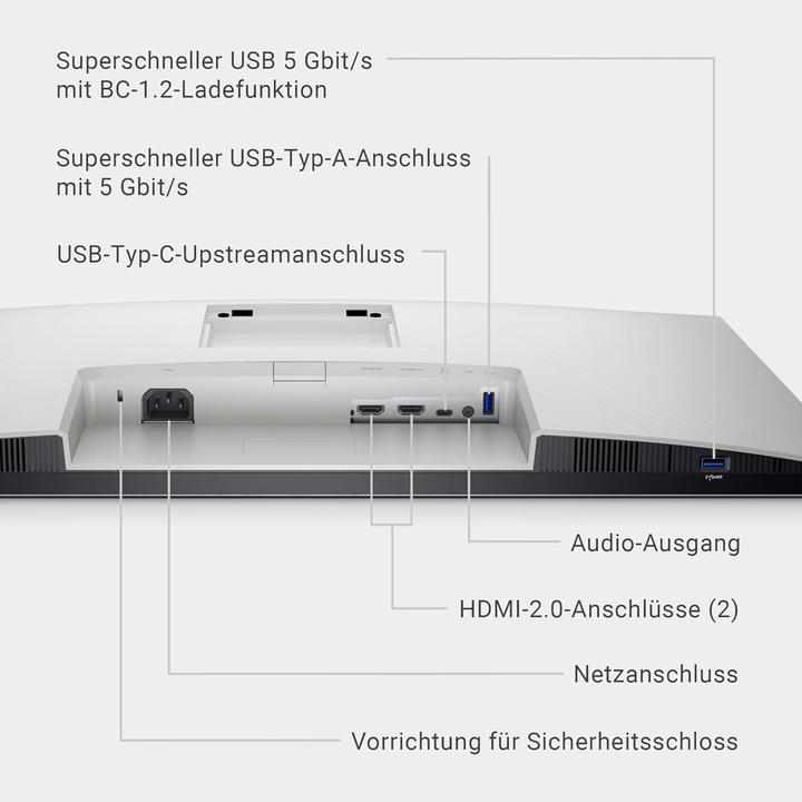 Produktbild Dell S2722QC (3840 x 2160 Pixel, 27")