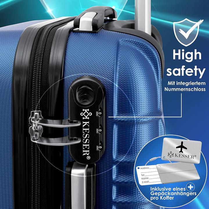 Actual product image Kesser 4-teiliges Hartschalenkofferset (120 l)