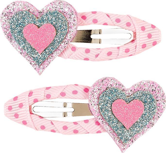 Souza Hair clips Fiebe heart (MQ6) (2 pcs.)