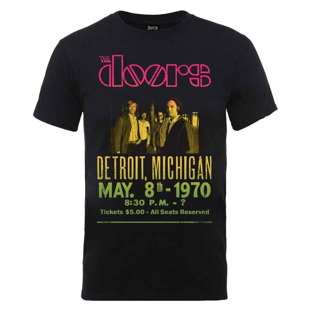 The Doors, Herren, Shirts, Gradient Show Poster, Schwarz, (M)