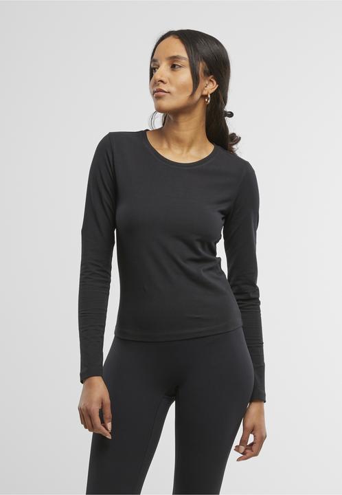 Produktbild Urban Classics Ladies Basic Super Slim Longsleeve - 187089 (3XL)