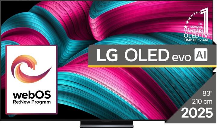 Actual product image LG TV (83", OLED, 4K, 2025)