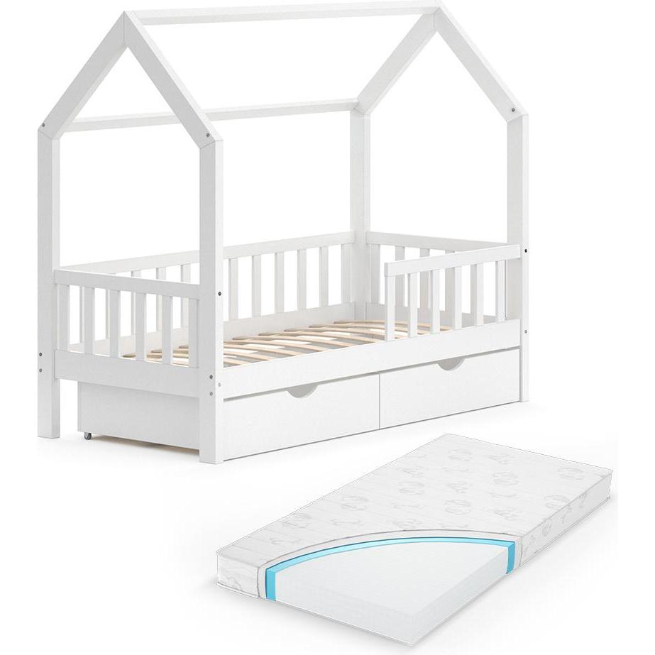 VitaliSpa, Kinderbett, Hausbett Wiki (80 x 160 cm)