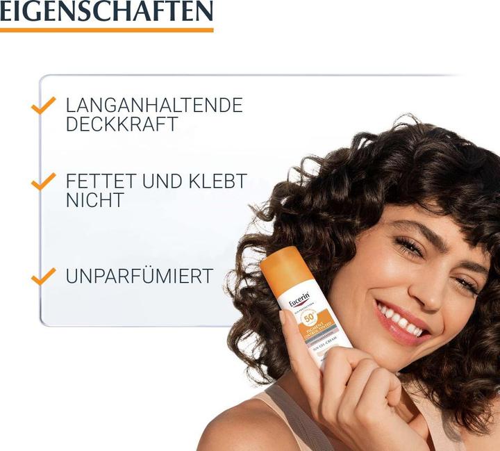 Image du produit Eucerin Sun Pigment Control (Crème solaire, SPF 50, 50 ml, 100 g)