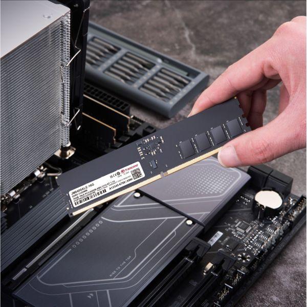 Image du produit Transcend DDR5 32GB PC 6400 CL52 JM6400ALE-32G, CUDIMM (1 x 32GB, 6400 MHz, RAM DDR5, DIMM)