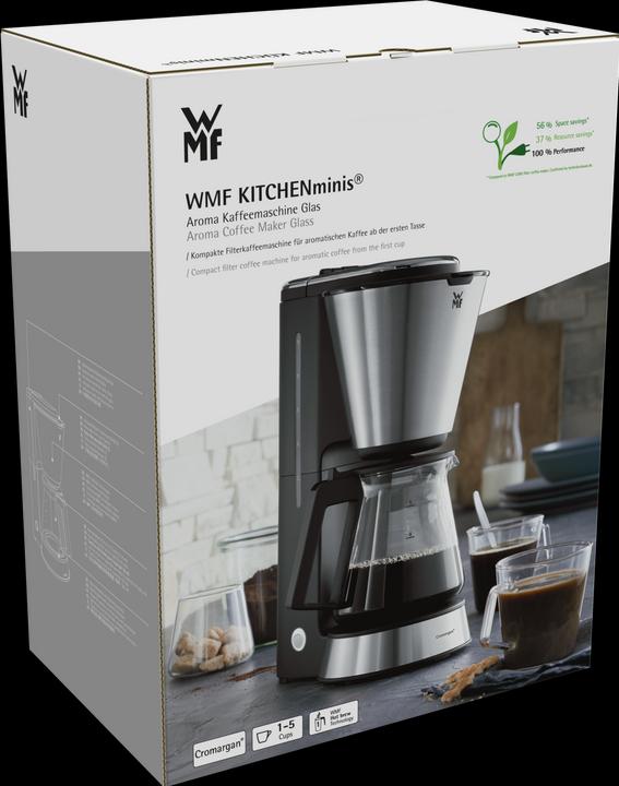 Productafbeelding WMF Koffiezetapparaat Filter Koffiezetapparaat Glazen Pot 5 Kopjes Keuken Minis 760W