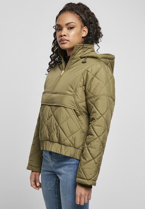 Image du produit Urban Classics Ladies Oversized Diamond Quilted Pull Over Jacket (3XL)