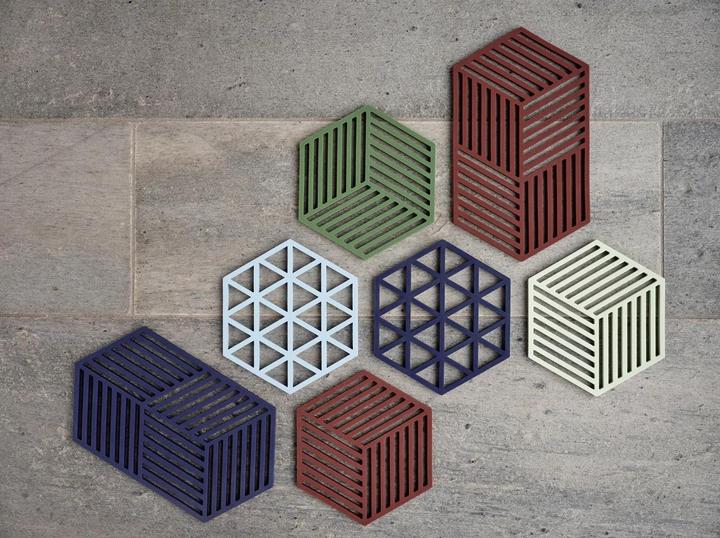 Actual product image Zone Denmark Topfuntersetzer Hexagon Mint (1x)