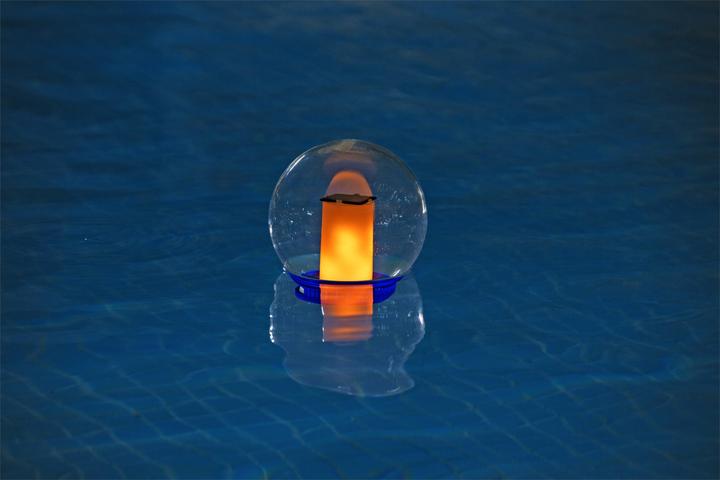Actual product image Bestway SolarSphere LED Chemical Dispenser