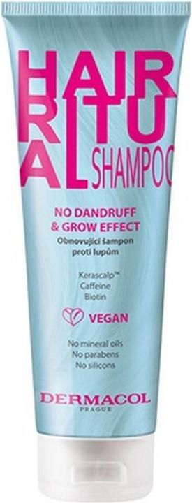 Actual product image Dermacol Hair Ritual No Dandruff & Grow Shampoo (Liquid shampoo, 250 ml)