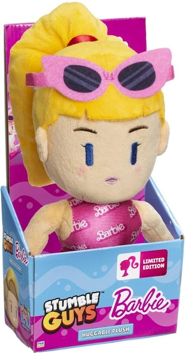 Actual product image Pmi Kids World Stumble Guys x Barbie Huggable Plush 30 cm - Barbie (30 cm)