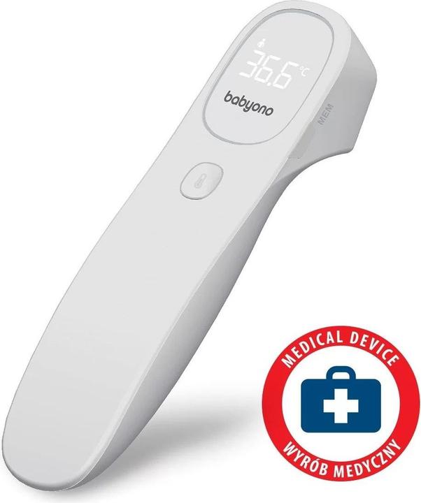 Immagine prodotto Babyono termometro elettronico senza contatto (Fronte, Senza contatto)