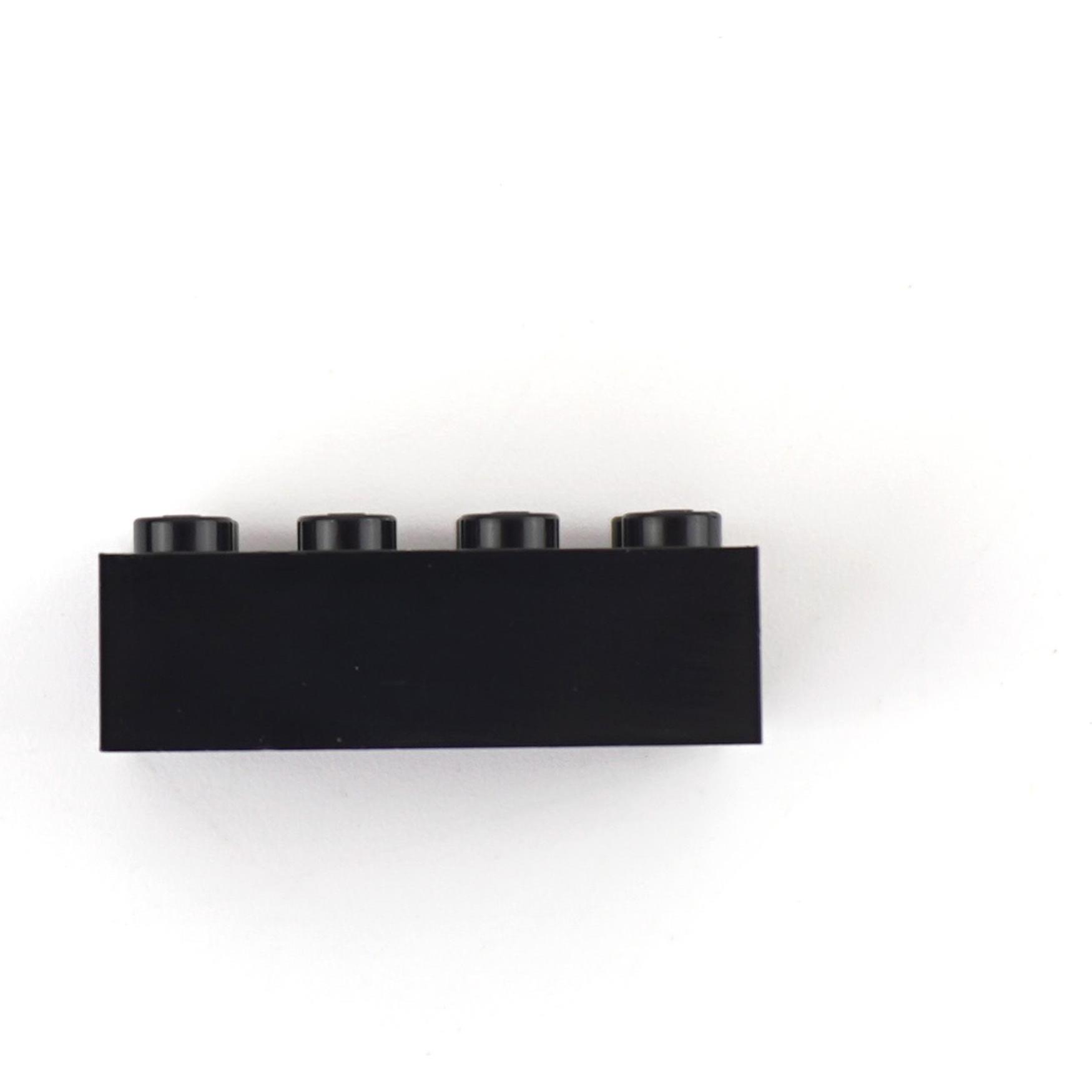 LEGO 50x Basic Steine 2x4 - Classic 3001 - Schwarz (3001, LEGO Zubehör)