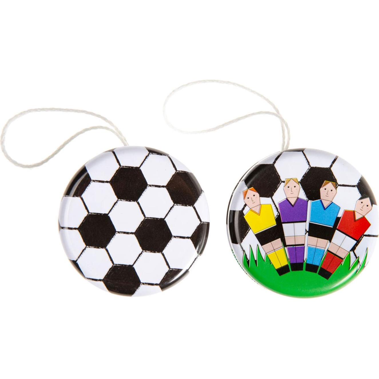 LG-Imports Jo-Jo-Fussball aus Metall