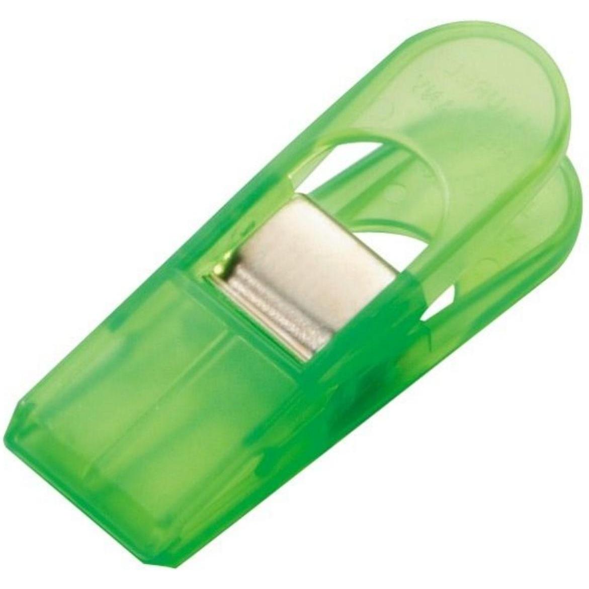 Laurel, Büroklammer, Briefklemmer Maxi Peg 26x80mm VE=2 Stück kristallgrün (2 x)