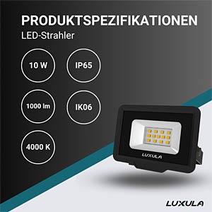 Produktbild Luxula LED-Fluter (1000 lm, IP65)