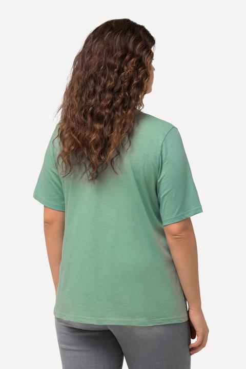 Produktbild Ulla Popken T-Shirt, Kaviarperlchen, Ananas, Rundhals, Halbarm (46, 48)