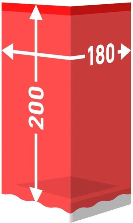 Actual product image Diaqua Shower curtain textile Linea (180 x 200 cm)