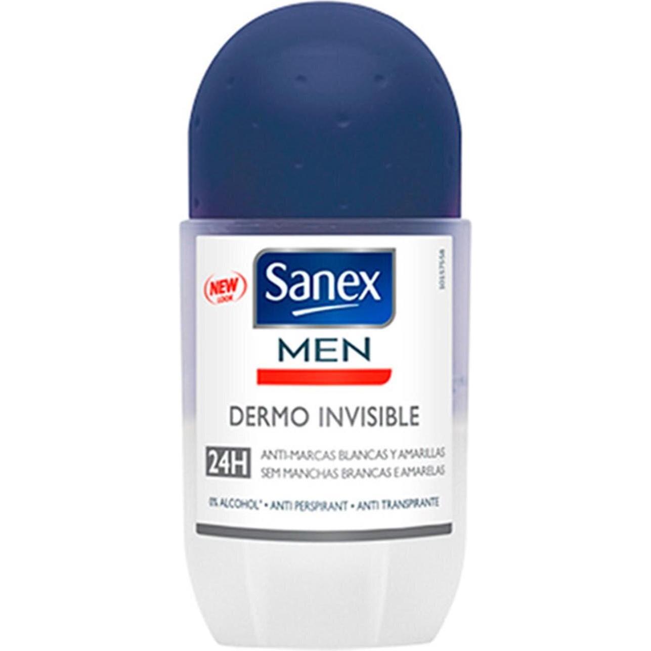 Thumbnail - Sanex, Deo, Men Dermo Invisible Deodorant Roll-On 50ml (Roll-on, 50 ml)