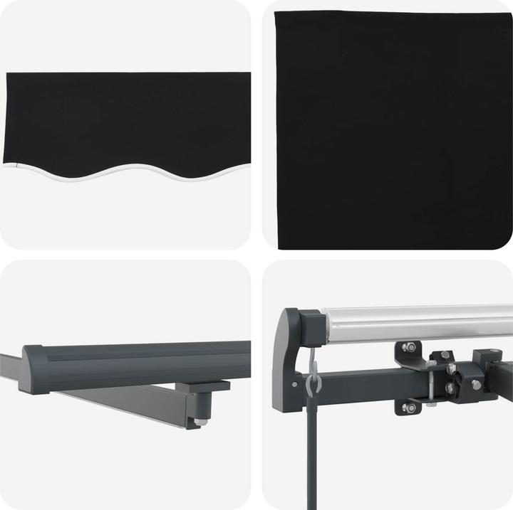 Actual product image vidaXL Retractable awning (2.50 m)