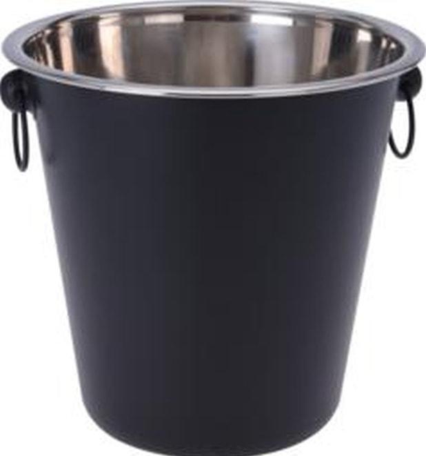 Excellent Houseware Raffreddatore per champagne da 20 cm in acciaio inox